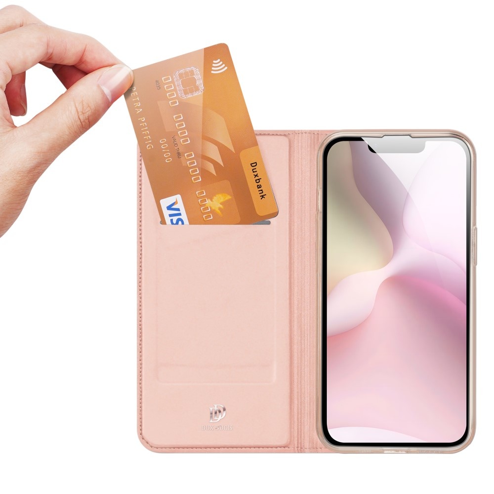 Dux Ducis iPhone 17e / iPhone 16e hoesje - Slim bookcase -Roze