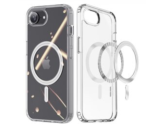 Dux Ducis Clin iPhone 16e  hoesje - Magsafe backcover - Bayer Transparant