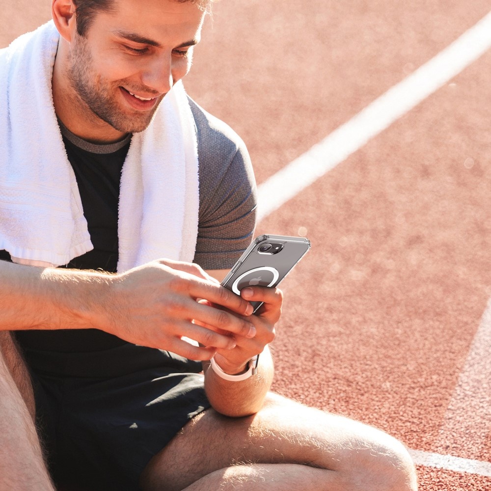 Dux Ducis Clin iPhone 17e / iPhone 16e  hoesje Magsafe backcover - Bayer Transparant