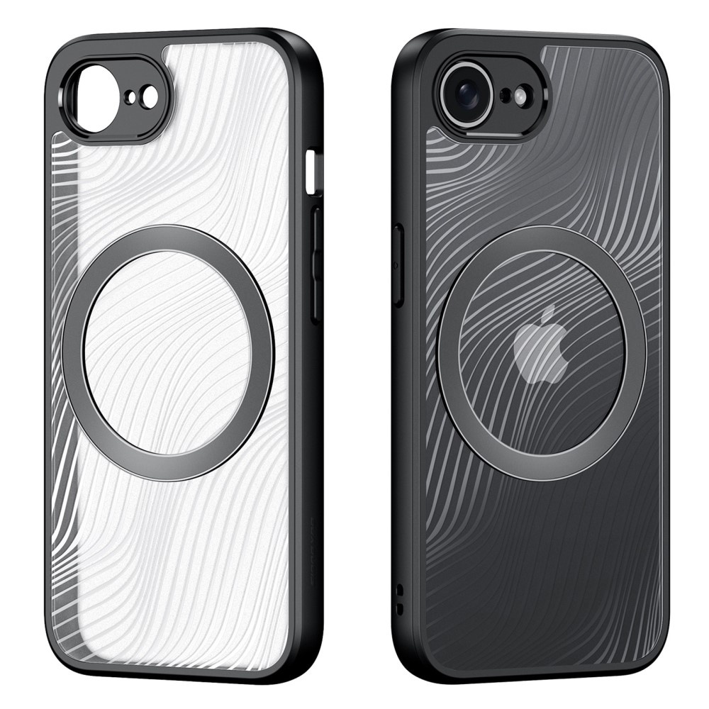 iPhone 17e / iPhone 16e hoesje Dux Ducis  Aimo Magsafe Backcover - Zwart