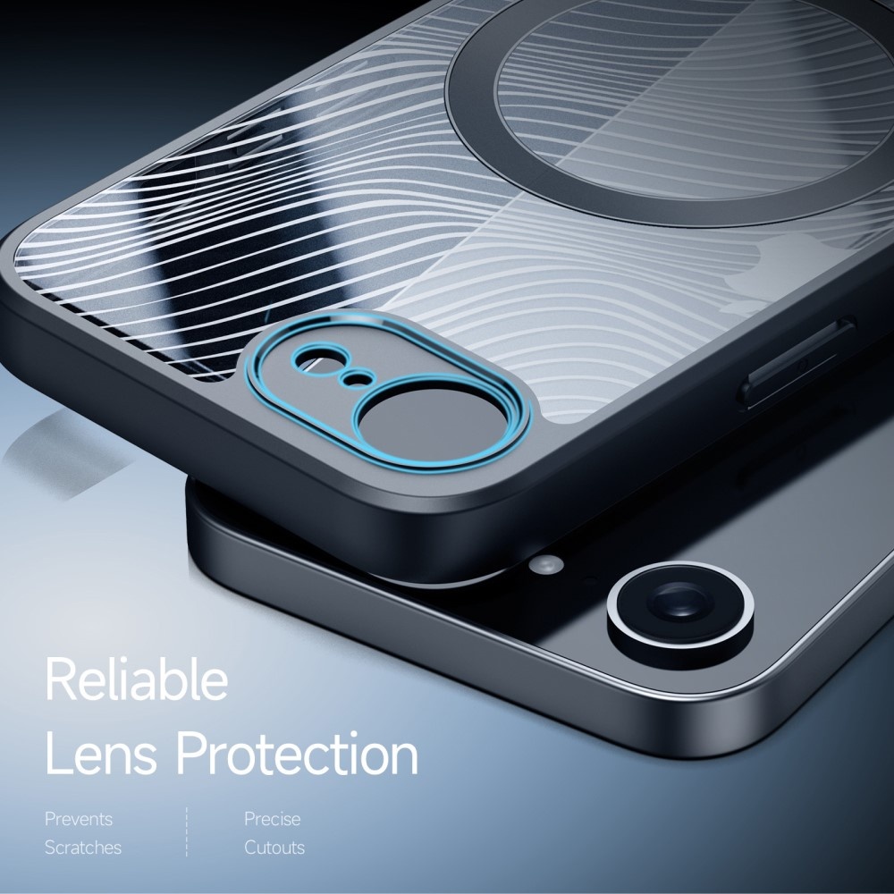 iPhone 17e / iPhone 16e hoesje Dux Ducis  Aimo Magsafe Backcover - Zwart