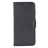 Samsung Galaxy S25 Plus leren afneembare 2-in-1 bookcase telefoonhoes - Zwart