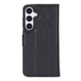 Samsung Galaxy S25 Plus leren afneembare 2-in-1 bookcase telefoonhoes - Zwart