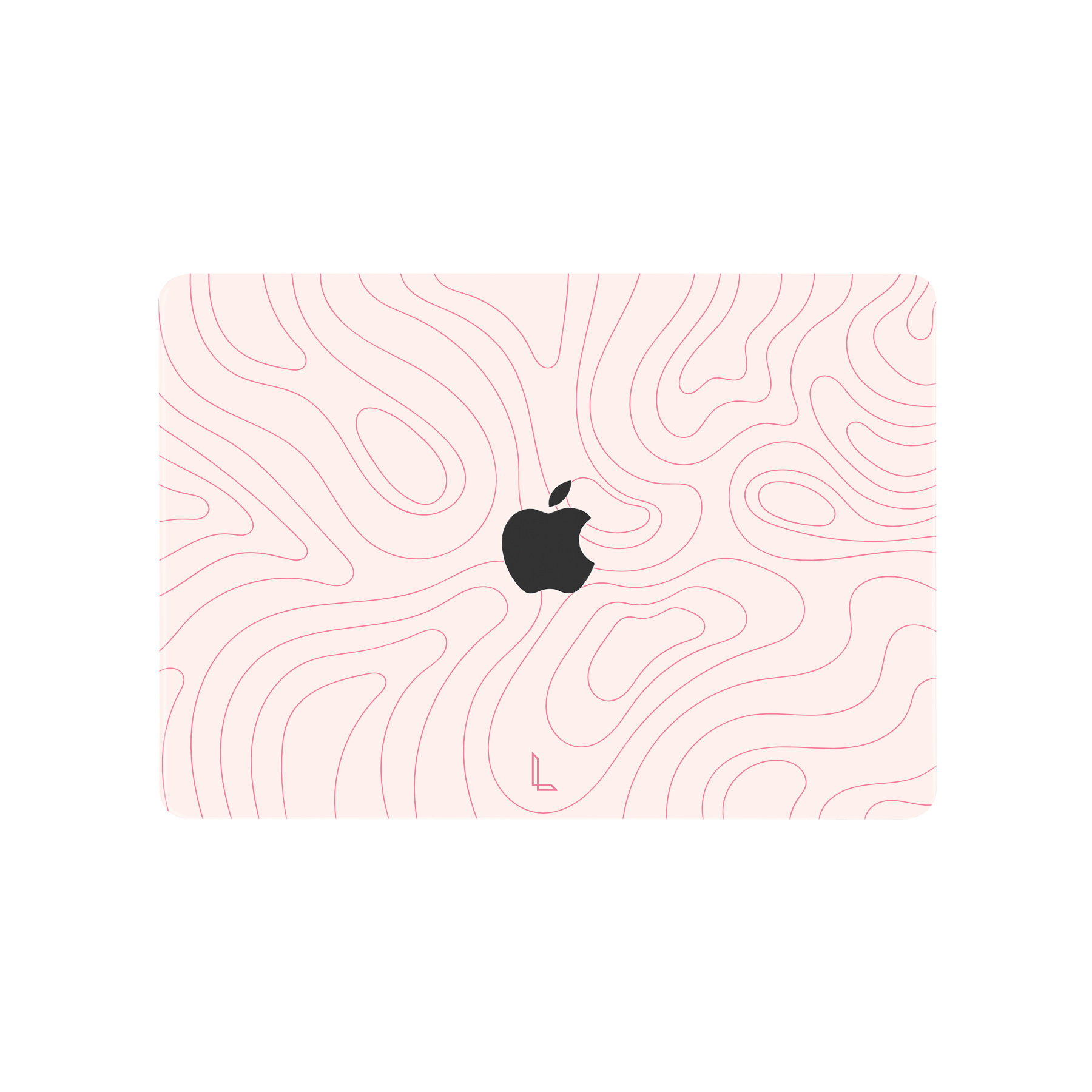 MacBook Air 13 inch (2022-2026) cover hoes case - Pink Mocha