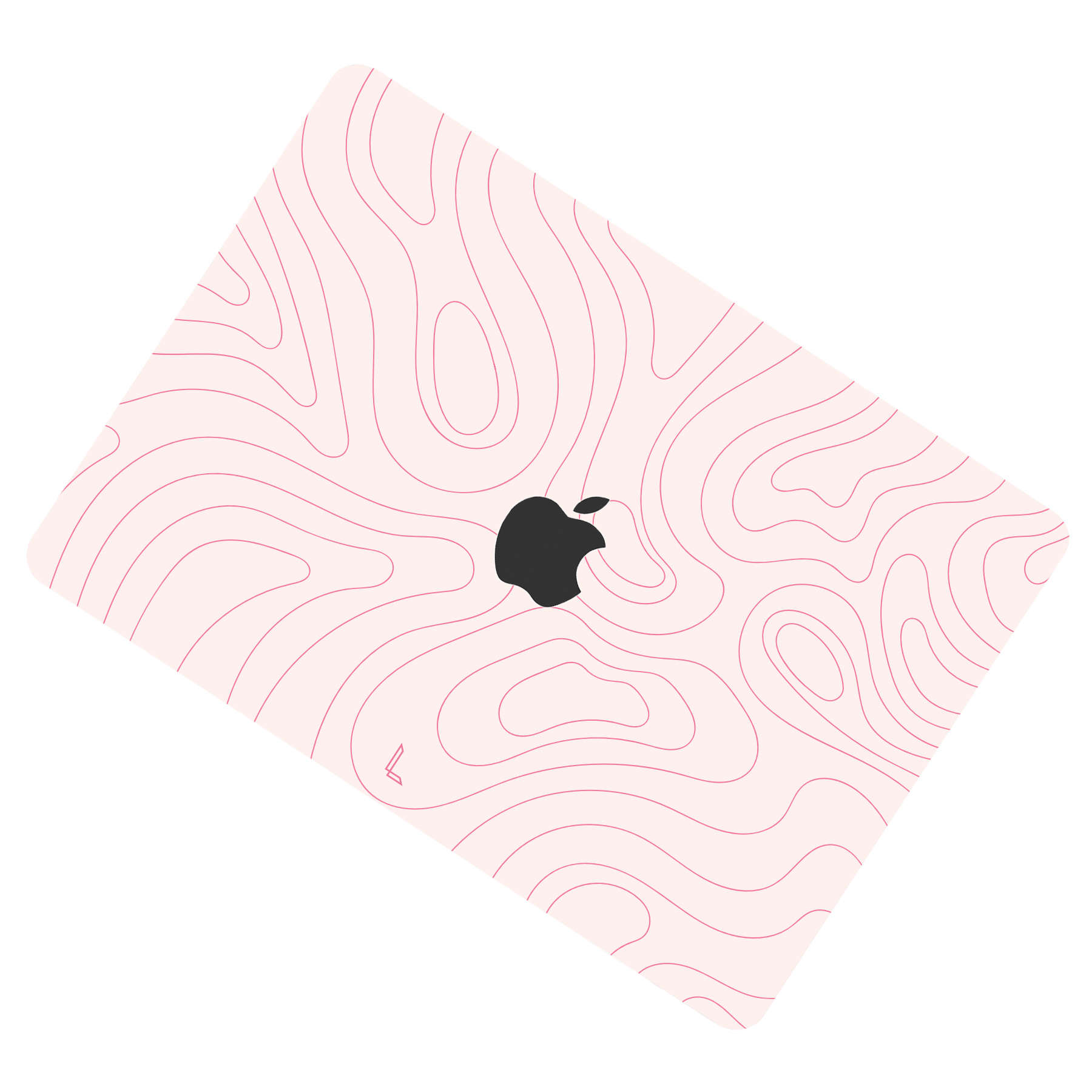 MacBook Air 13 inch (2022-2026) cover hoes case - Pink Mocha