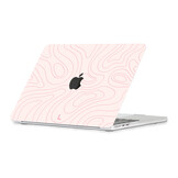 MacBook Pro 16 inch (2021-2026) cover hoes - Pink Mocha