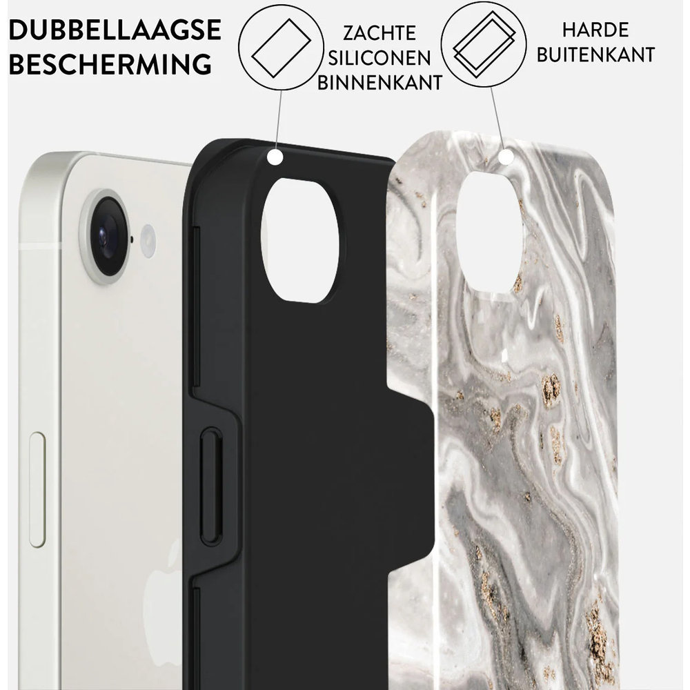 iPhone 17e / iPhone 16e Tough Backcover hoesje met Magsafe - Snowstorm