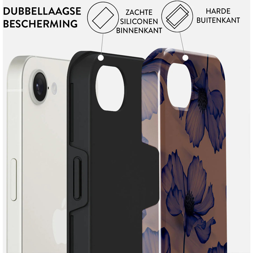 iPhone 17e / iPhone 16e Tough Backcover hoesje met Magsafe - Velvet Night