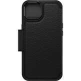 iPhone 17e / iPhone 16e Otterbox Strada Case leren bookcase hoesje - Zwart