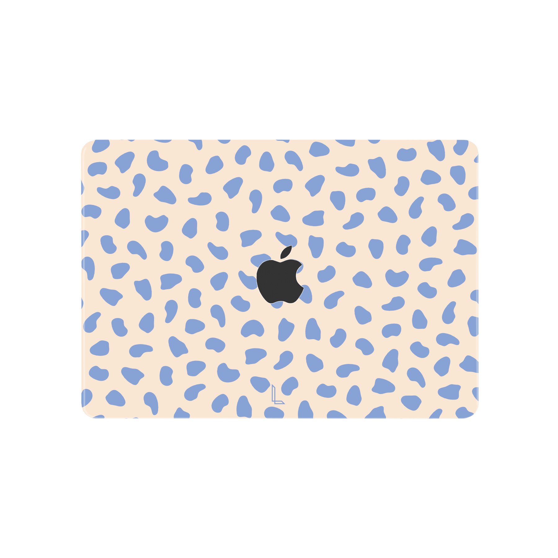 MacBook Air 13 inch (2022-2026) cover hoes case - Azure Pebble
