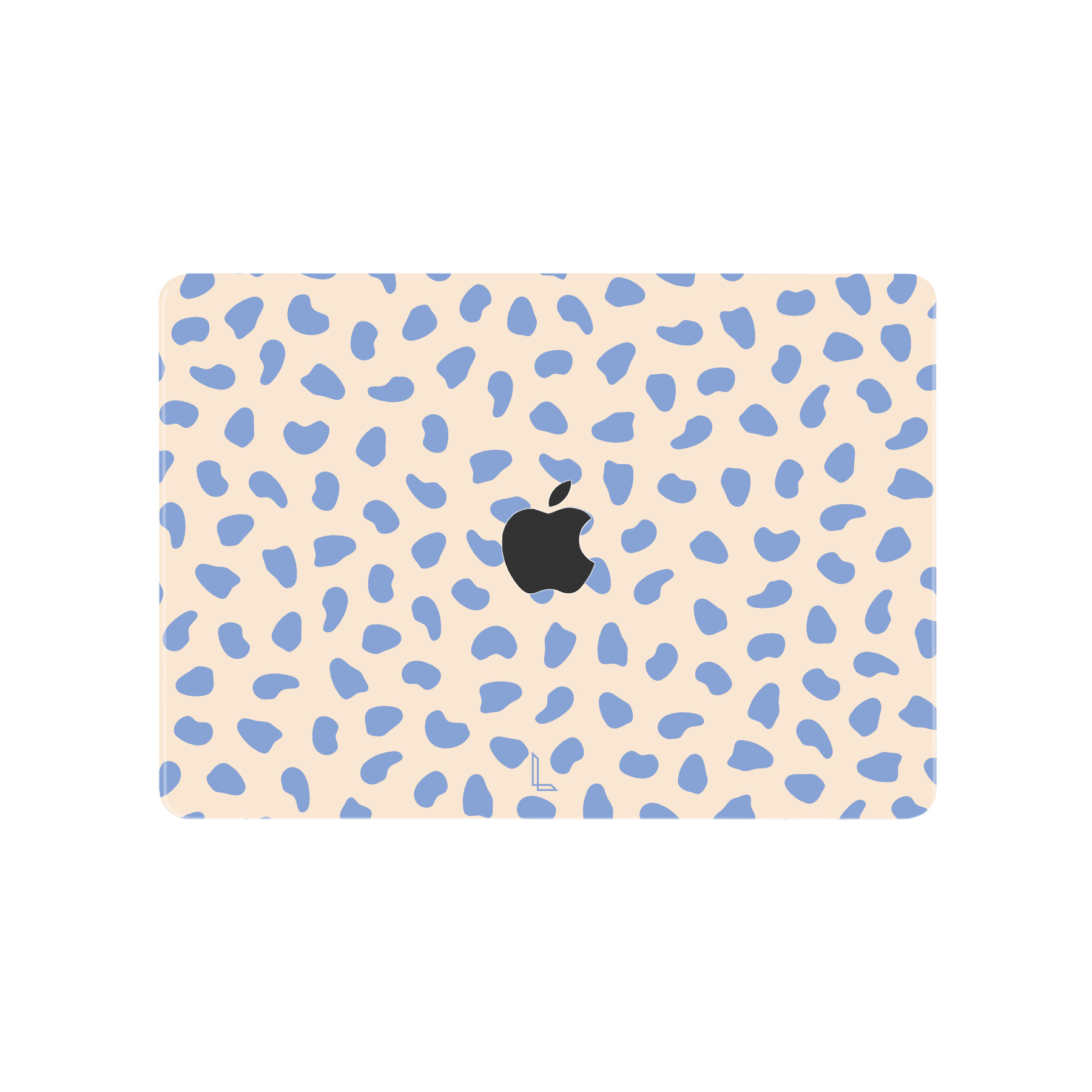 MacBook Air 15 inch (2023-2026) cover hoes case - Azure Pebble - Model A2941 / A3114 / A3241
