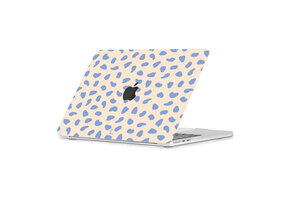 Lunso MacBook Air 13 inch (2018-2020) cover hoes - case - Azure Pebble