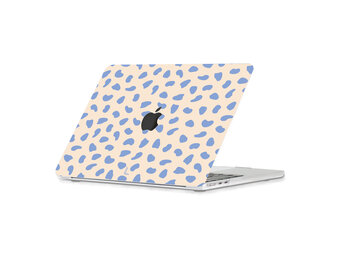 Lunso MacBook Air 13 inch (2018-2020) cover hoes - case - Azure Pebble