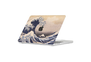 Lunso MacBook Air 13 inch (2018-2020) cover hoes - case - Hokusai's Great Wave