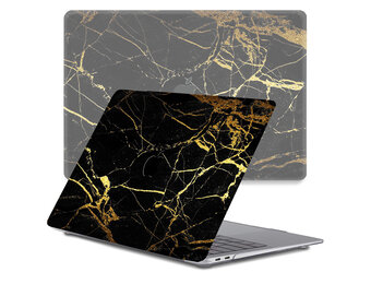 Lunso MacBook Air 13 inch (2018-2019) cover hoes - case - Marble Nova
