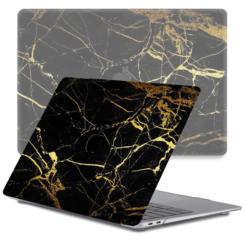 Lunso Marble Nova cover hoes voor de MacBook Air 13 inch (2018-2019)