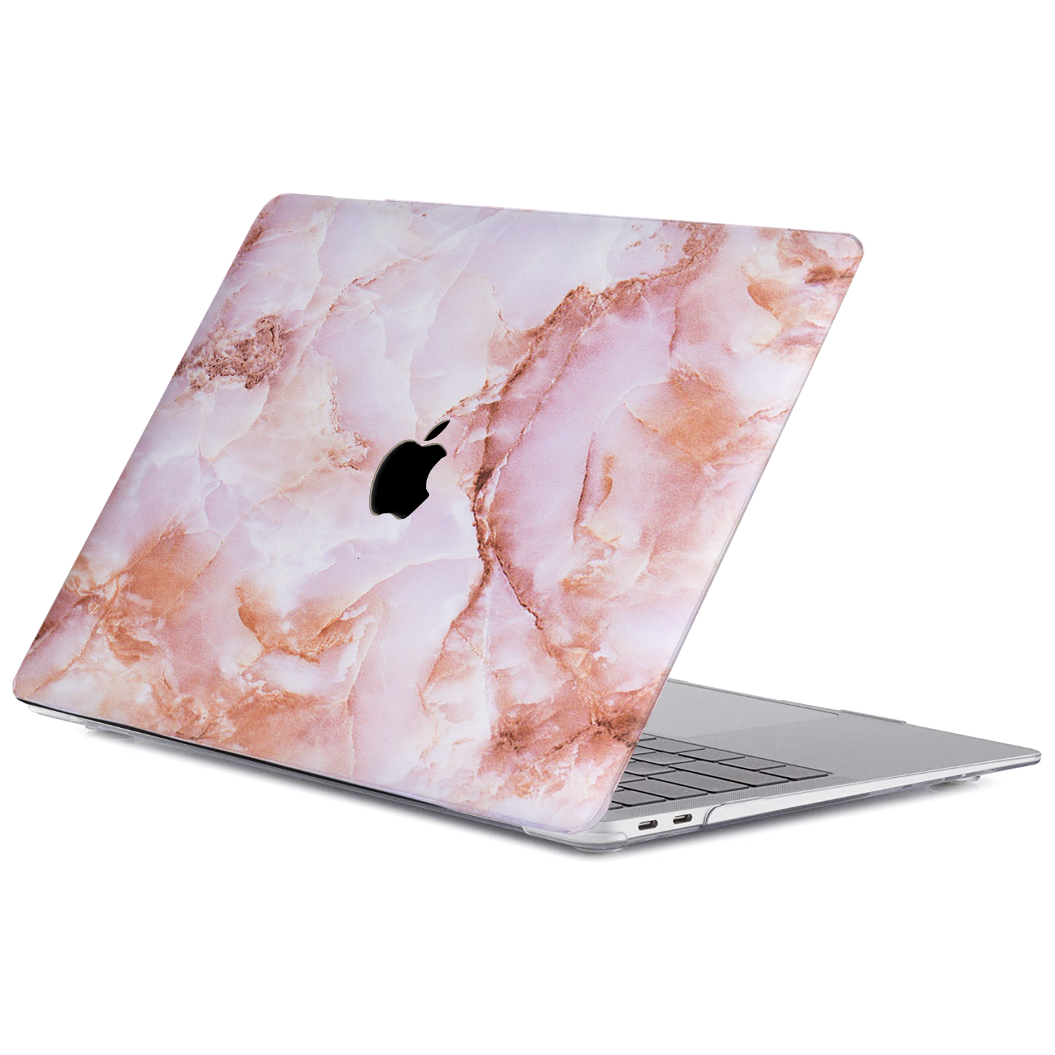 Lunso Marble Finley cover hoes voor de MacBook Pro 13 inch (2016-2019)