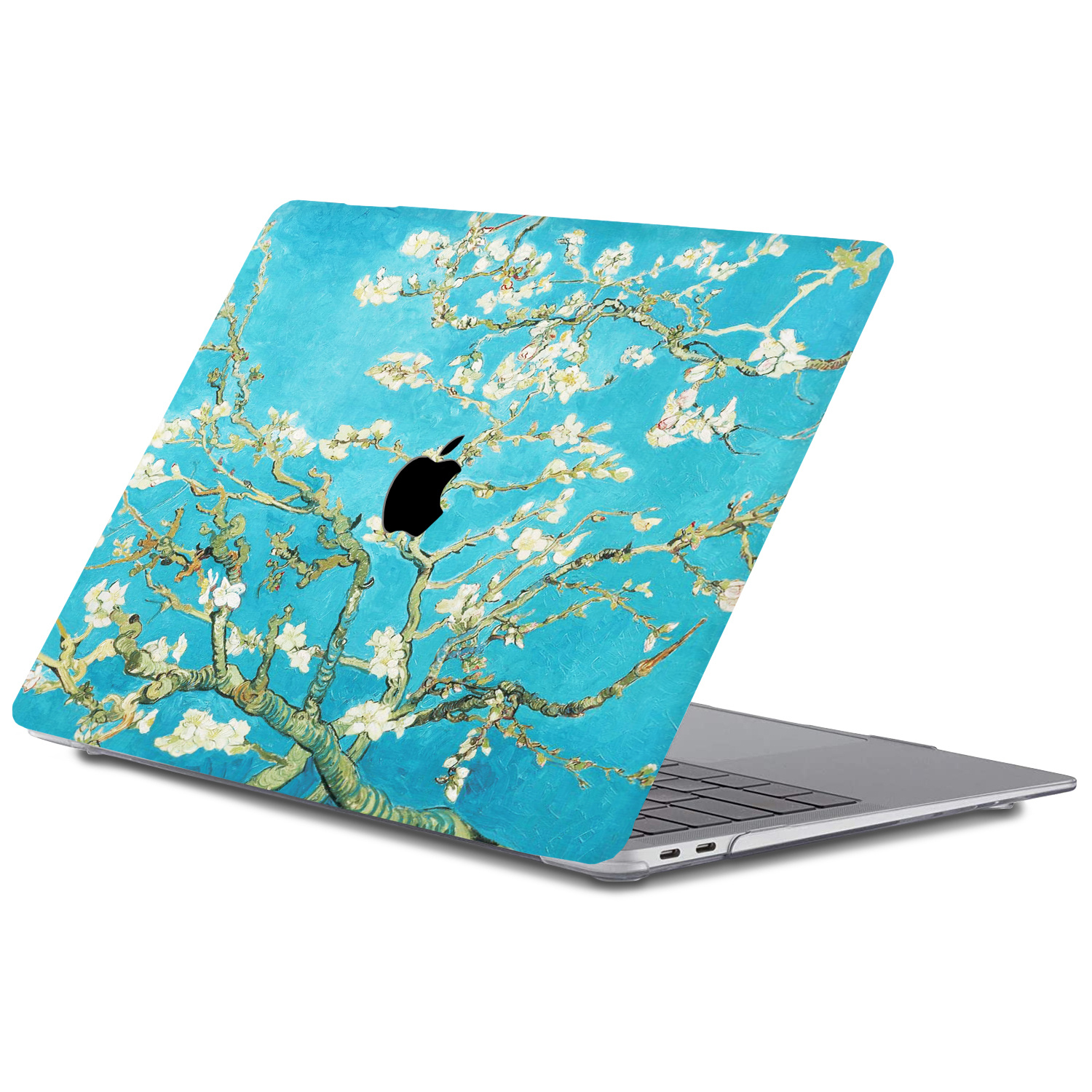 Lunso cover hoes Van Gogh amandelboom voor de MacBook Pro 13 inch (2016-2019)