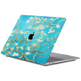 Lunso Van Gogh amandelboom cover hoes voor de MacBook Air 13 inch (2018-2019)