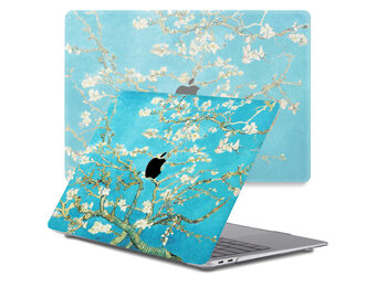 Lunso MacBook Air 13 inch (2018-2019) cover hoes - case - Van Gogh amandelboom