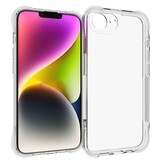 iPhone 16e TPU Backcover hoes - Transparant