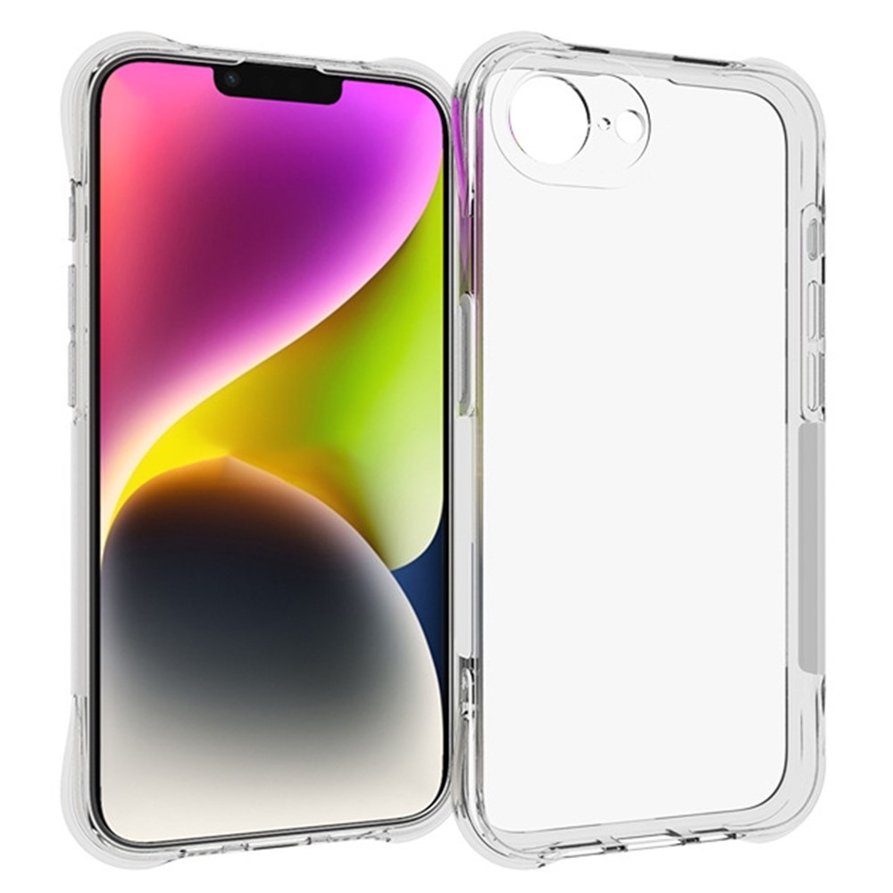 iPhone 17e / iPhone 16e TPU Backcover hoes - Transparant
