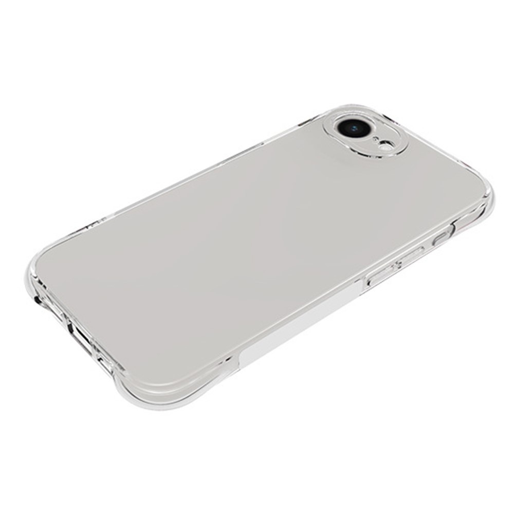 iPhone 17e / iPhone 16e TPU Backcover hoes - Transparant