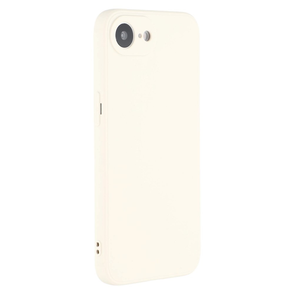iPhone 17e / iPhone 16e Hoesje Flexibel siliconen Backcover - Beige
