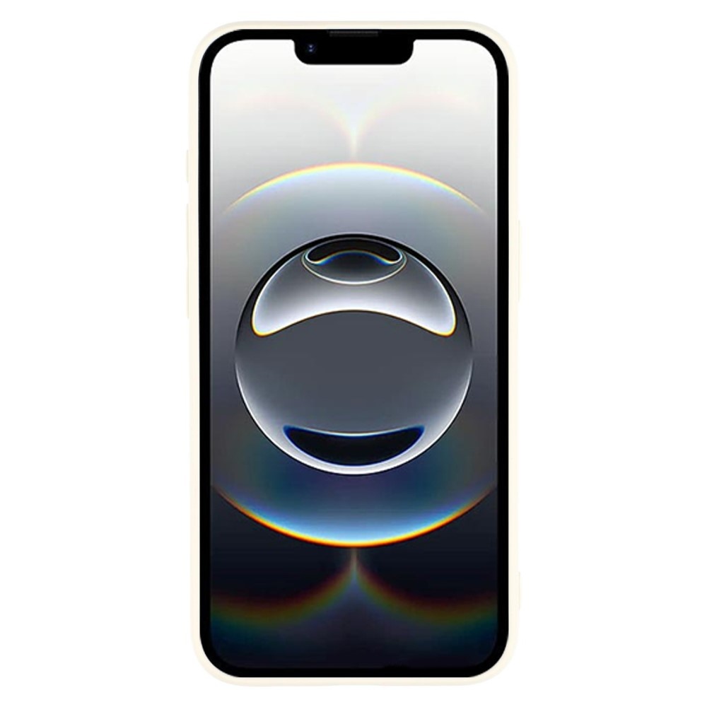 iPhone 17e / iPhone 16e Hoesje Flexibel siliconen Backcover - Beige