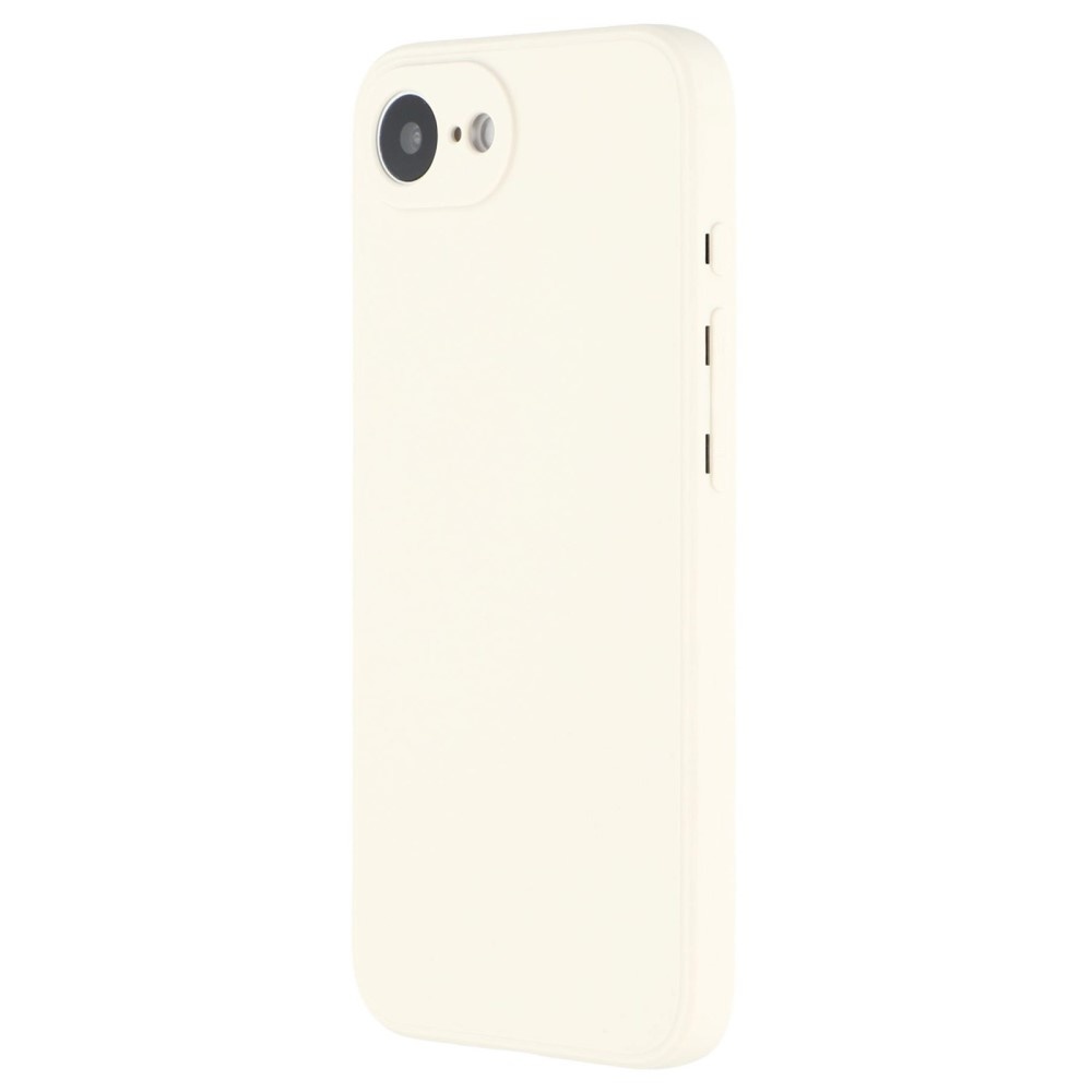 iPhone 17e / iPhone 16e Hoesje Flexibel siliconen Backcover - Beige