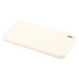 iPhone 16e Hoesje Flexibel siliconen Backcover - Beige