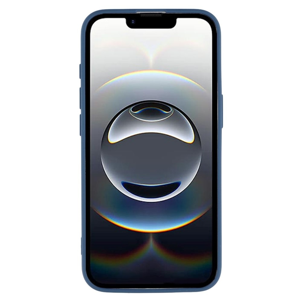 iPhone 17e / iPhone 16e Hoesje Flexibel siliconen Backcover - Donkerblauw