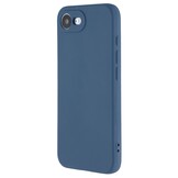 iPhone 16e Hoesje Flexibel siliconen Backcover - Donkerblauw