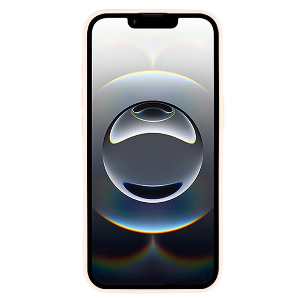 iPhone 17e / iPhone 16e Hoesje Flexibel siliconen Backcover - Lichtroze