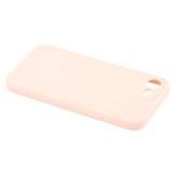 iPhone 17e / iPhone 16e Hoesje Flexibel siliconen Backcover - Lichtroze