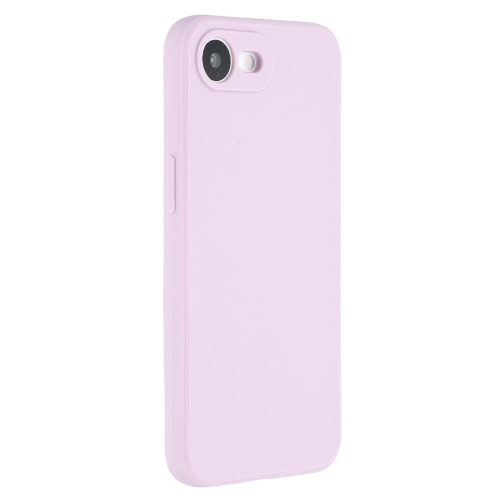 iPhone 17e / iPhone 16e Hoesje Flexibel siliconen Backcover - Lila