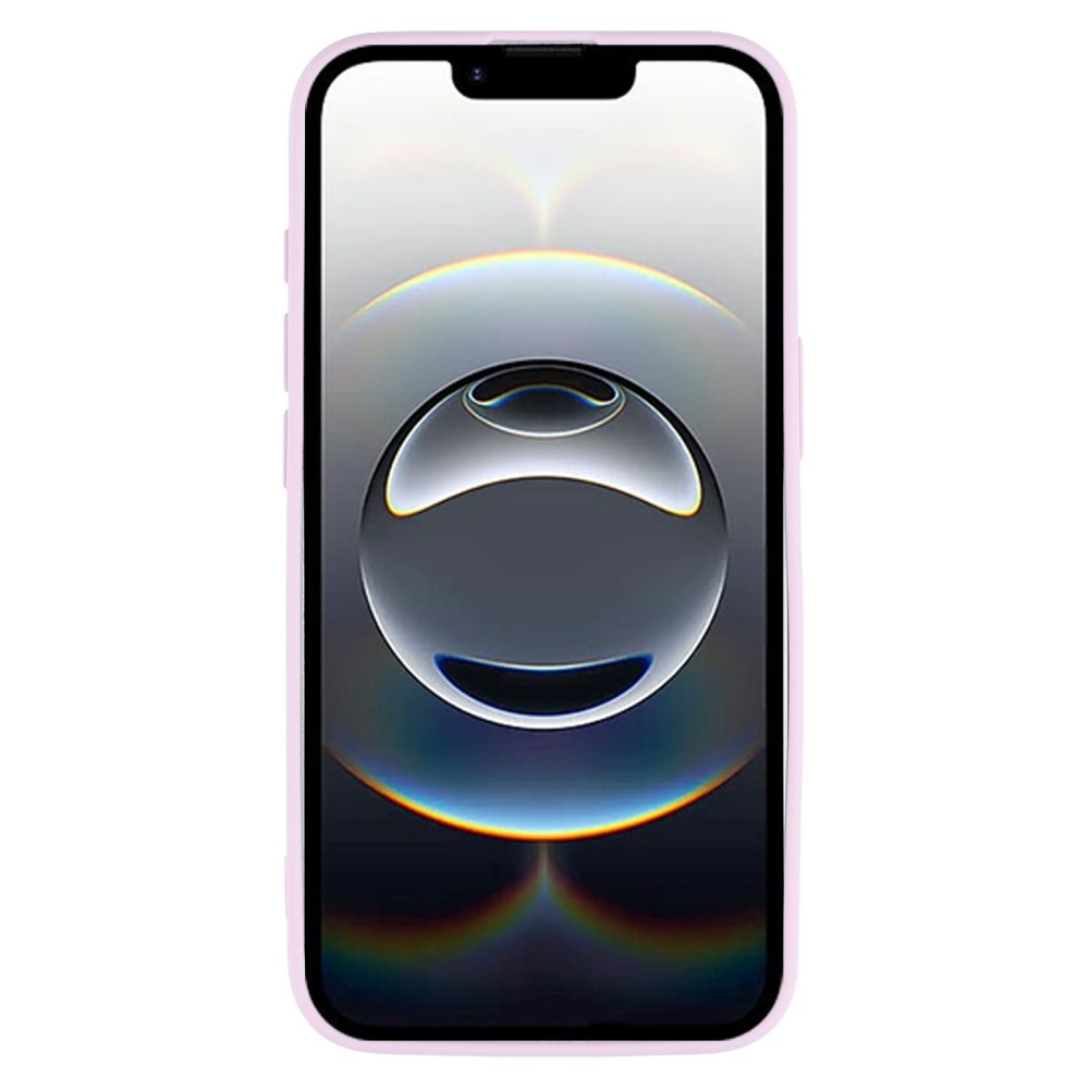 iPhone 17e / iPhone 16e Hoesje Flexibel siliconen Backcover - Lila