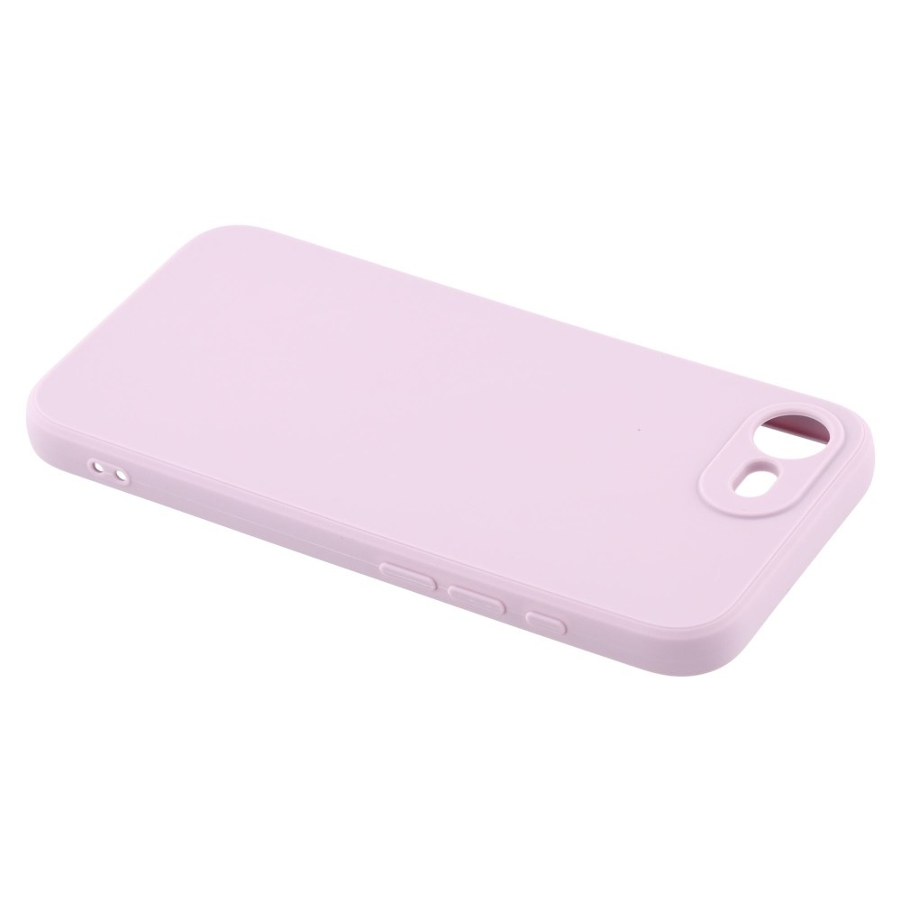 iPhone 17e / iPhone 16e Hoesje Flexibel siliconen Backcover - Lila