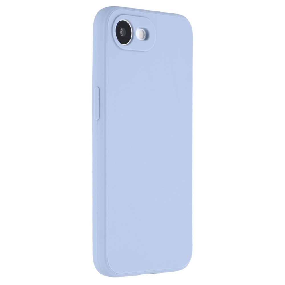 iPhone 17e / iPhone 16e Hoesje Flexibel siliconen Backcover - Lavendel