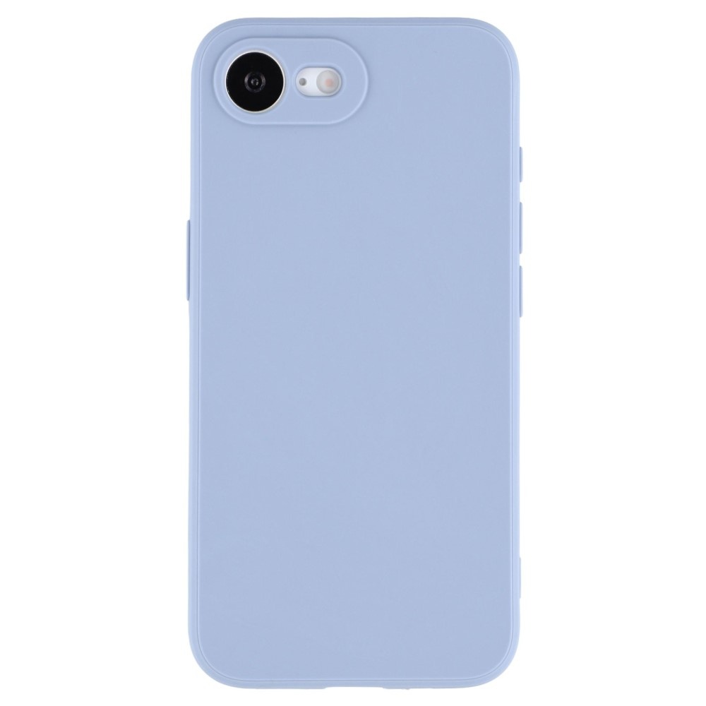 iPhone 17e / iPhone 16e Hoesje Flexibel siliconen Backcover - Lavendel