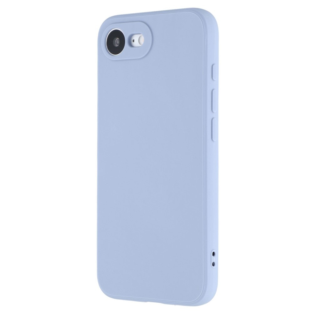 iPhone 17e / iPhone 16e Hoesje Flexibel siliconen Backcover - Lavendel