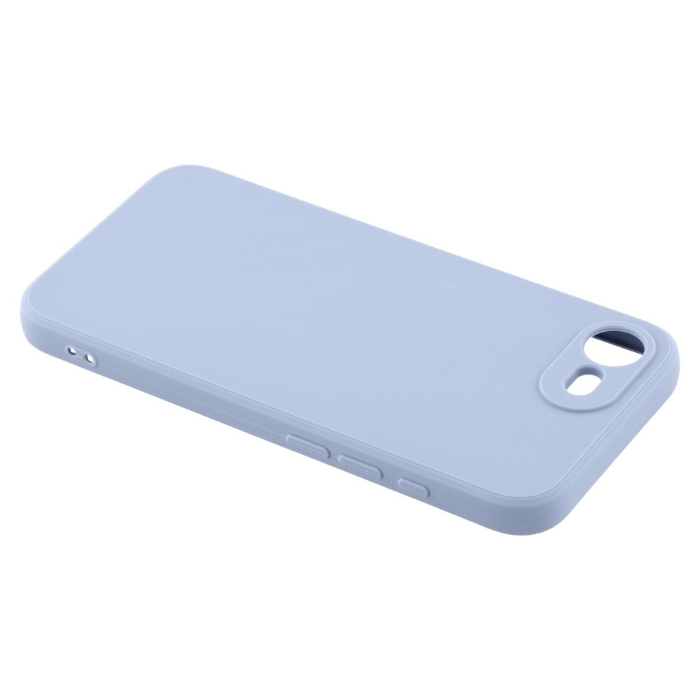 iPhone 17e / iPhone 16e Hoesje Flexibel siliconen Backcover - Lavendel