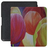 Kobo Forma hoes (8 inch) Vegan Saffiano leren sleepcover - Tulpen
