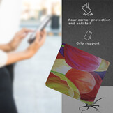 Kobo Forma hoes (8 inch) Vegan Saffiano leren sleepcover - Tulpen