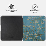 Kobo Forma hoes (8 inch) Vegan Saffiano leren sleepcover - Van Gogh Amandelbloesem