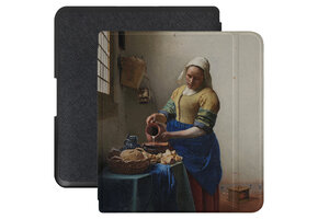 Lunso Kobo Forma hoes (8 inch) - Vegan Saffiano Leren sleepcover - Vermeer Melkmeisje