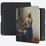 Kobo Forma hoes (8 inch) Vegan Saffiano leren sleepcover - Vermeer Melkmeisje