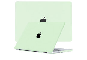 Lunso MacBook Pro 13 inch M1/M2 (2020-2022) cover hoes - case - Candy Honeydew Green