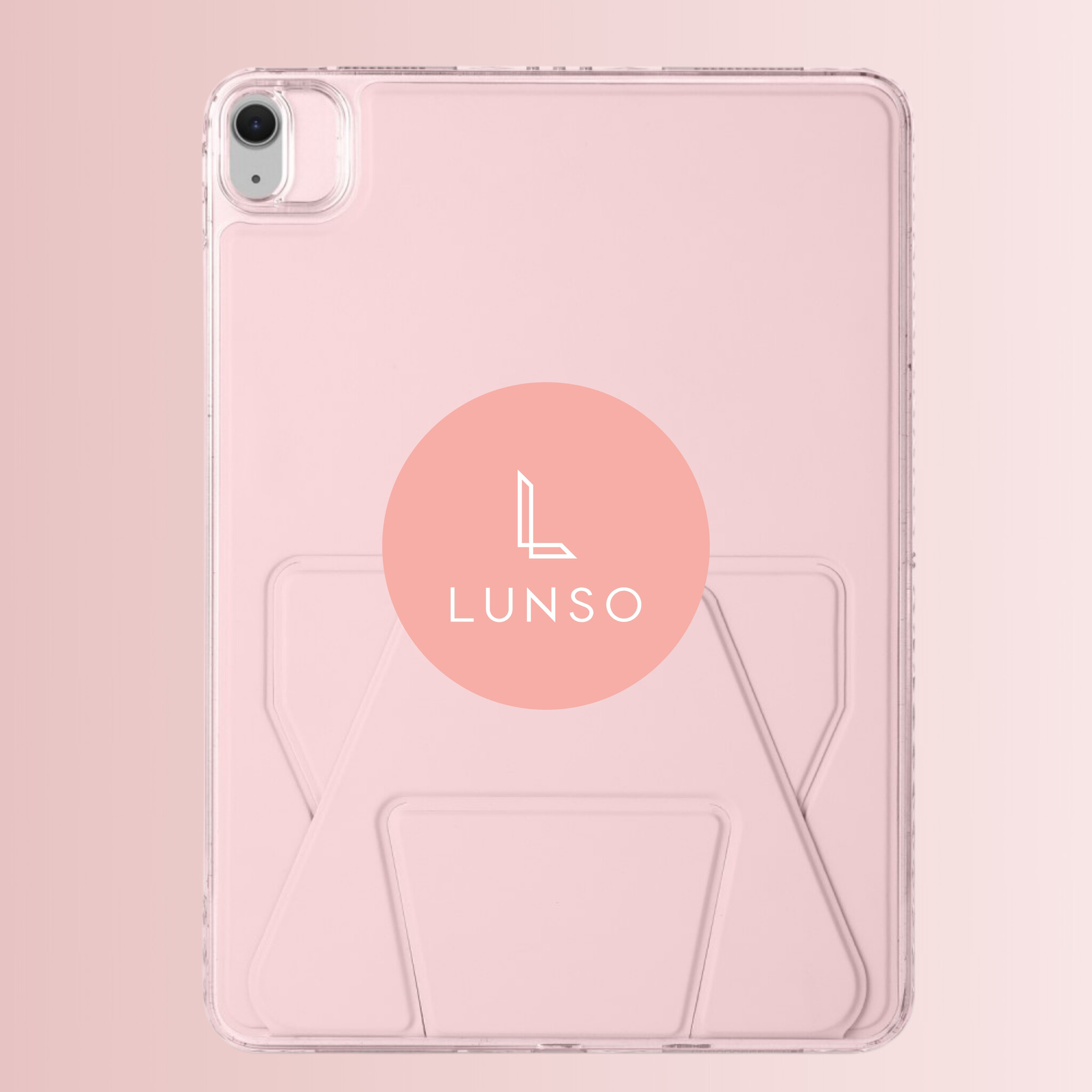Stevige en slanke back cover hoesje voor iPad Air 11 inch 2024/2025 met standfunctie