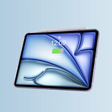 Stevige en slanke back cover hoesje voor iPad Air 11 inch 2024/2025 met standfunctie